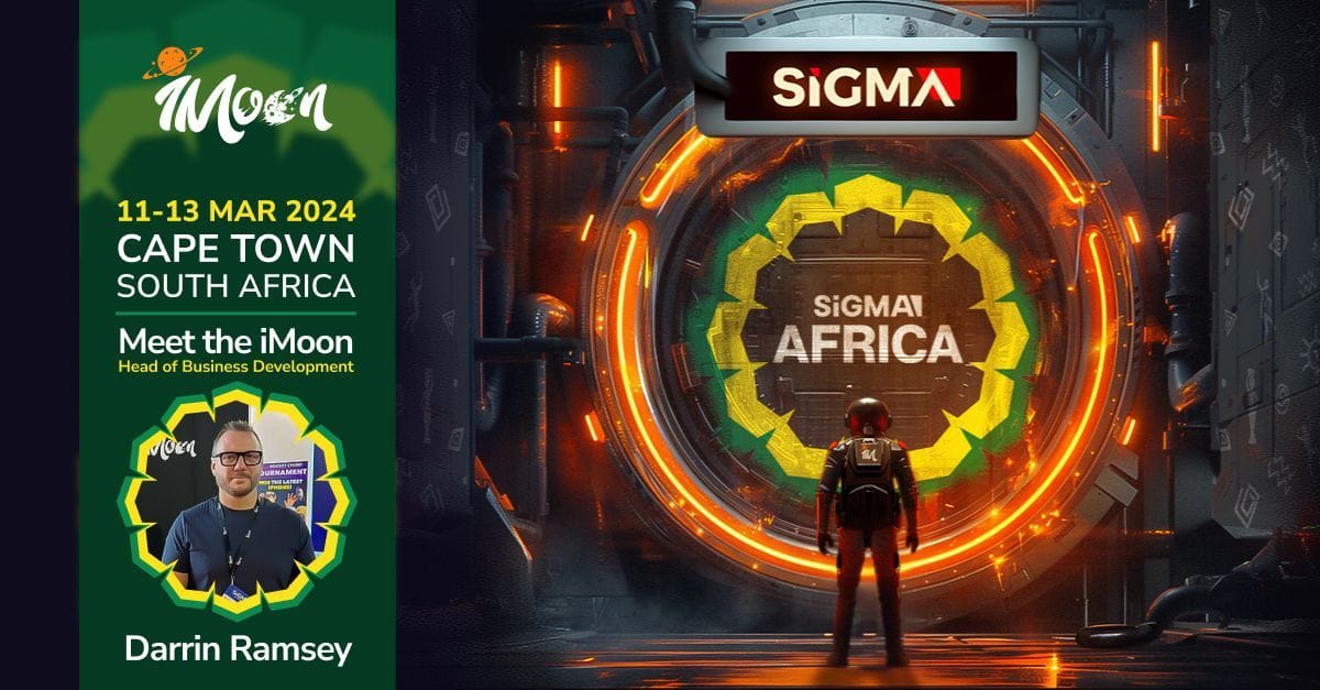 iMoon representerar stolt på Sigma Africa: Darrin Ramsey leder initiativ inom affärsutveckling