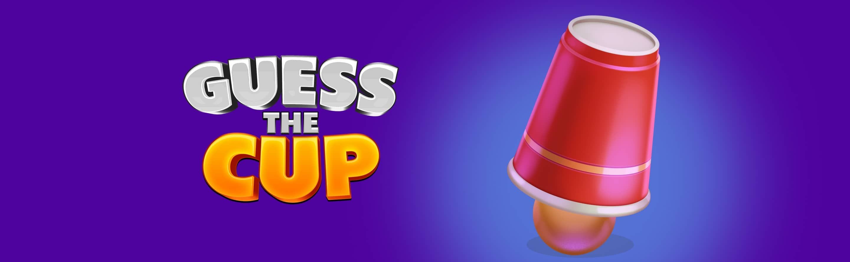 Guess The Cup | Gameplay Banner