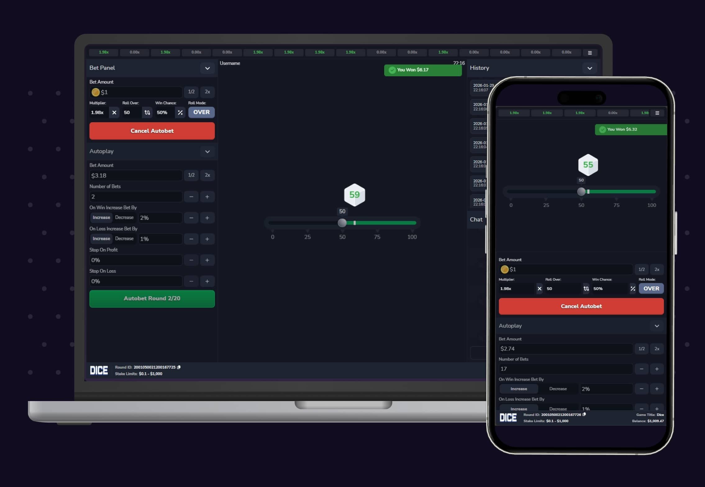 Dice - Overview Gameplay Image
