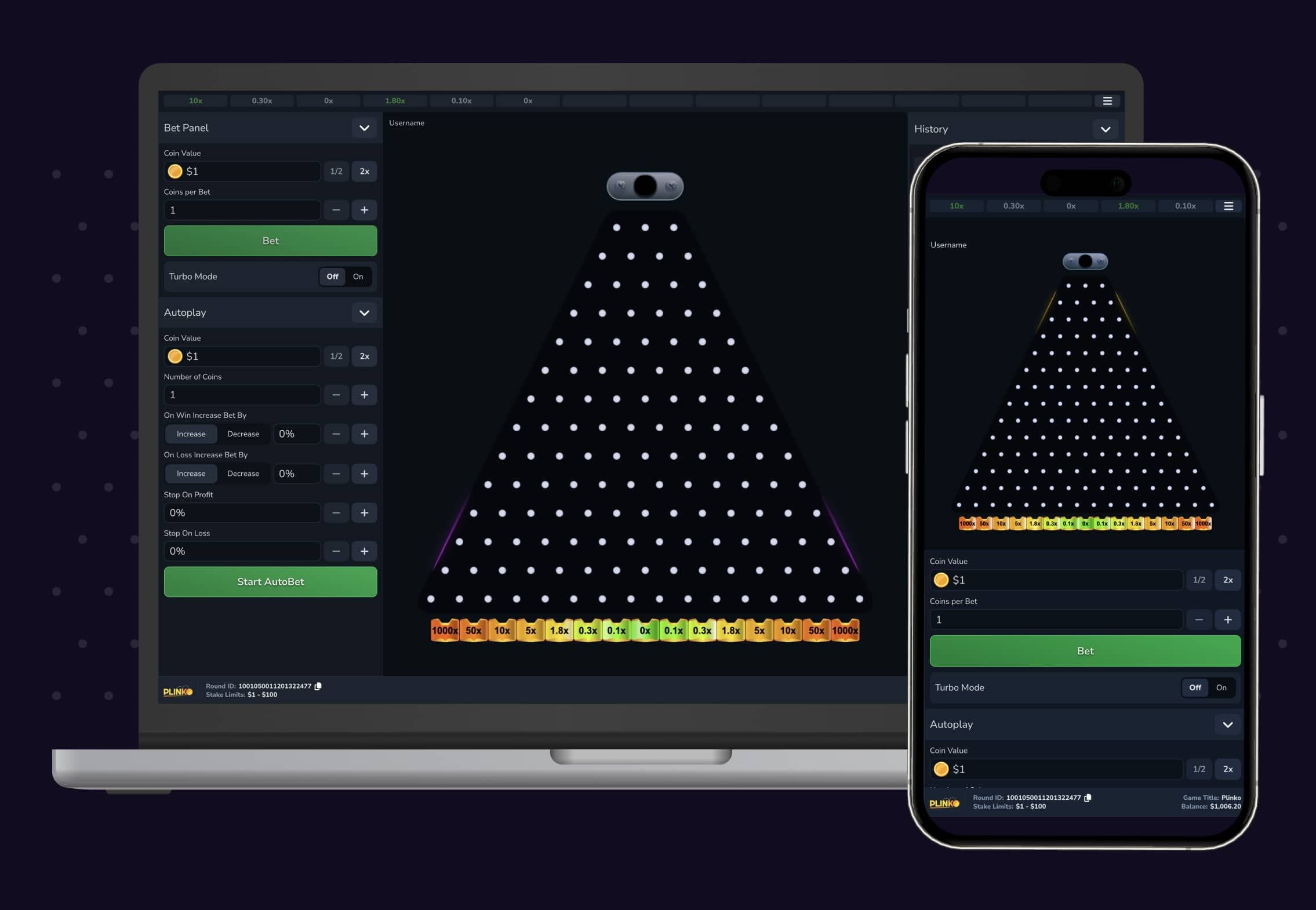 Plinko - Overview Gameplay Image
