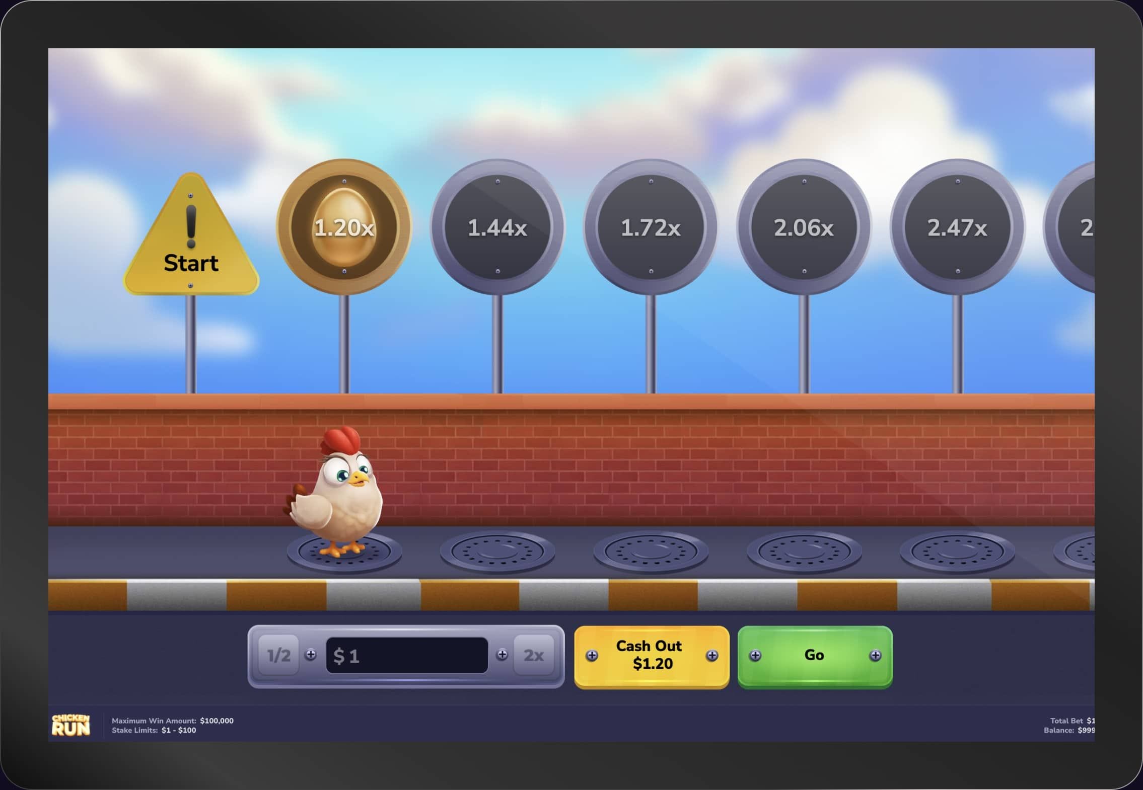 Chicken Run - Overview Gameplay Image